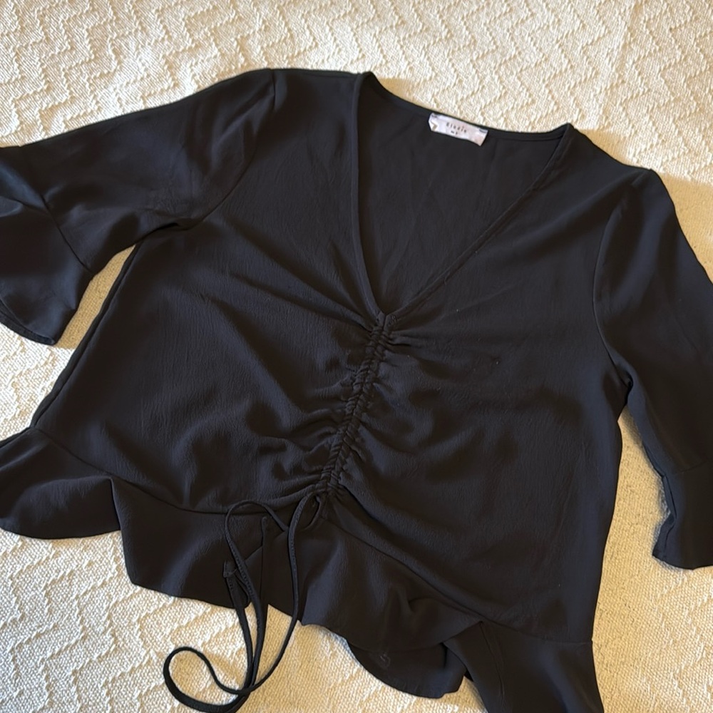 Elodie Ruffle Top